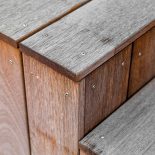 Wooden steps