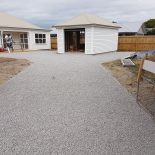 Gravel driveway